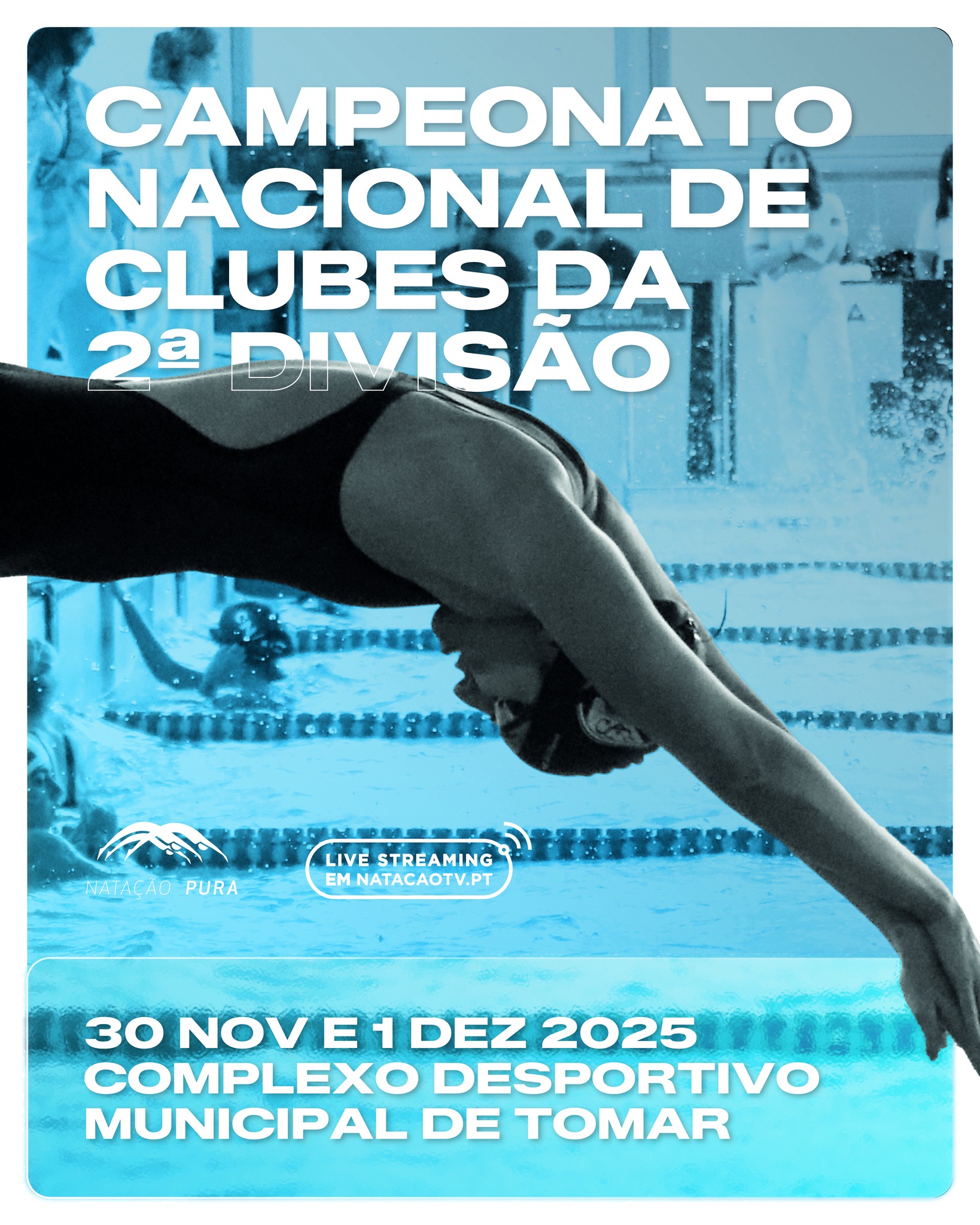 Campeonatos Nacionais de Clubes da 3.ª e 2.ª Divisão decorreram em Tomar com grande competitividade